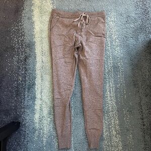 Cozy Knit Joggers in Gray